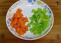 宫爆豆腐丁的做法 步骤1