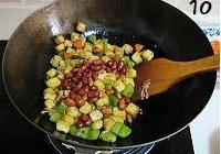 宫爆豆腐丁的做法 步骤10