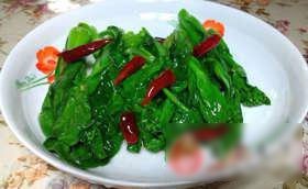 呛炒油菜心