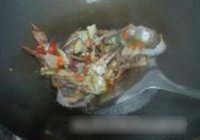 螃蟹焗粉丝的做法 步骤3