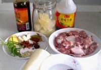 红烧羊肉炖萝卜的做法 步骤1