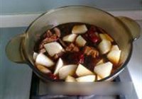 红烧羊肉炖萝卜的做法 步骤8