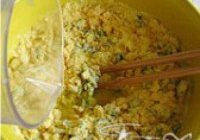 玉米糊饼&高粮米红豆粥套餐的做法 步骤4