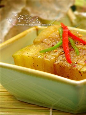 家常素煎冬瓜