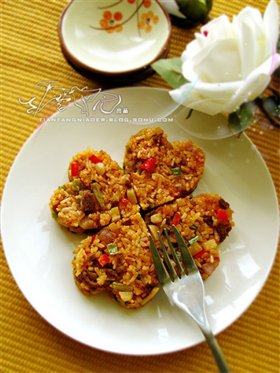 韩式泡菜牛肉炒饭