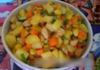 五味鸡丁的做法 步骤7