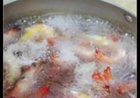 白灼野生虾的做法 步骤3