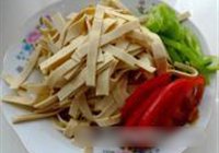 豆皮青椒的做法 步骤3