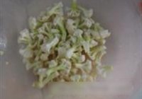 炝菜花的做法 步骤1