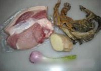 菜干蒸肉饼的做法 步骤1