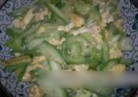 黄瓜炒鸡蛋的做法 步骤4