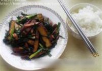 三色韭菜炒香干的做法 步骤12