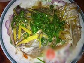 清蒸草鱼腩