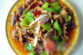 爆炒鸡杂