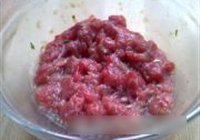 芝香肉末蒸茄子的做法 步骤1