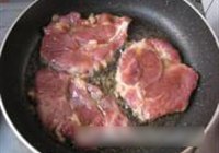 香煎梅花肉的做法 步骤5