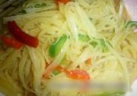 酸辣土豆丝的做法 步骤8