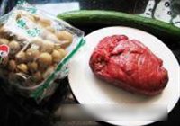 鲜菇炒牛肉的做法 步骤1