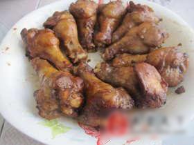 烤蒜香鸡翅根
