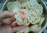 鲜肉藕夹的做法 步骤8