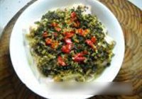 雪菜蒸鱼豆腐的做法 步骤11