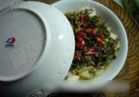 雪菜蒸鱼豆腐的做法 步骤12