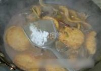 蘑菇炖素鸡的做法 步骤11