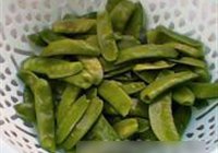 腊味荷兰豆的做法 步骤5