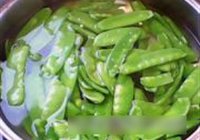 腊味荷兰豆的做法 步骤7
