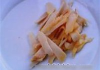 腊味荷兰豆的做法 步骤3