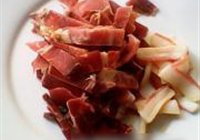 香椿炒火腿肉的做法 步骤1
