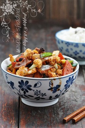 小炒花菜