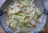 蒜薹炒鸡脯肉的做法 步骤4