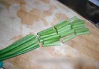 蒜苗炒肉片的做法 步骤3