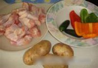 香辣土豆焖鸡块的做法 步骤1