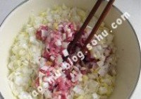 猪肉大葱包的做法 步骤5