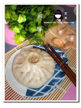 猪肉大葱包