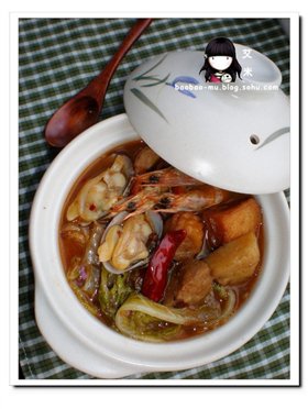 海味杂烩白菜