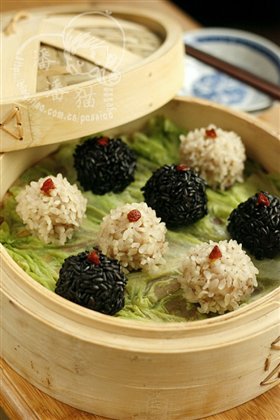 黑白珍珠丸子