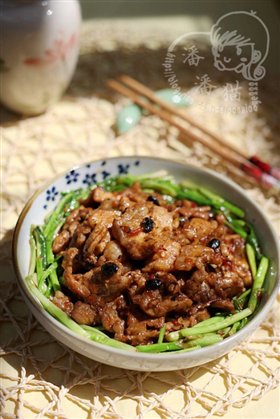 豆豉辣酱小炒肉