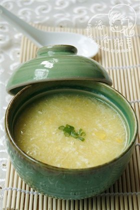 蛋黄蟹肉羹