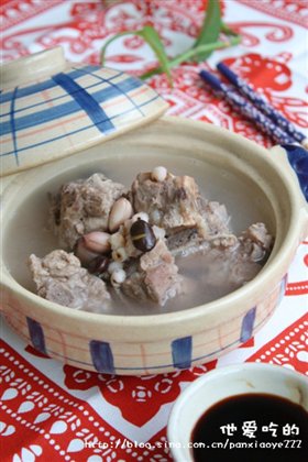 三豆排骨汤