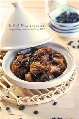 豆豉红烧肉