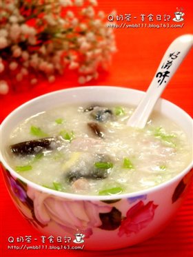 皮蛋瘦肉粥
