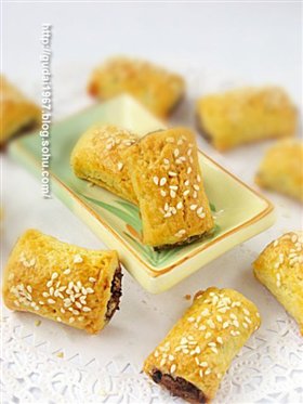 香酥红豆卷