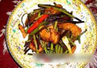 蕨菜炒回锅肉的做法 步骤9