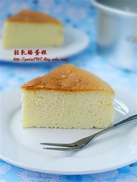 轻乳酪蛋糕