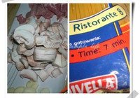 白酱蘑菇培根意大利面的做法 步骤1