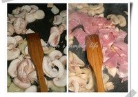 白酱蘑菇培根意大利面的做法 步骤4