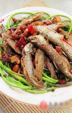 香辣小酥鱼